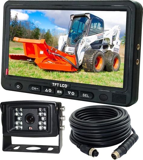 bobcat skid steer backup camera|back up camera skid steer.